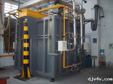 AINZ-4.0m³全自控燃气钟罩窑1750℃