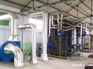 AINS-5.0m³全自控燃气梭式窑1750℃